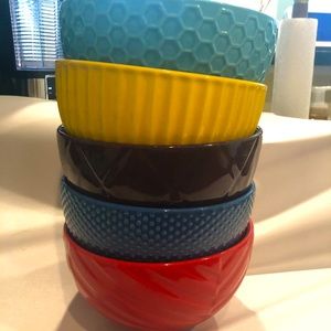 Stoneware Cereal Bowl Set